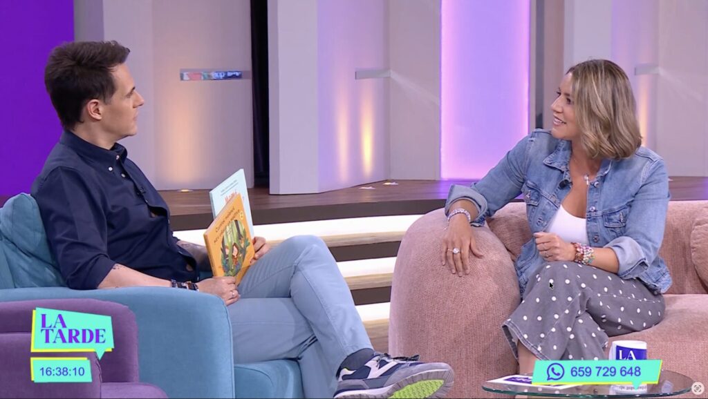 Entrevista La tarde de Telemadrid-Isabel Cuesta