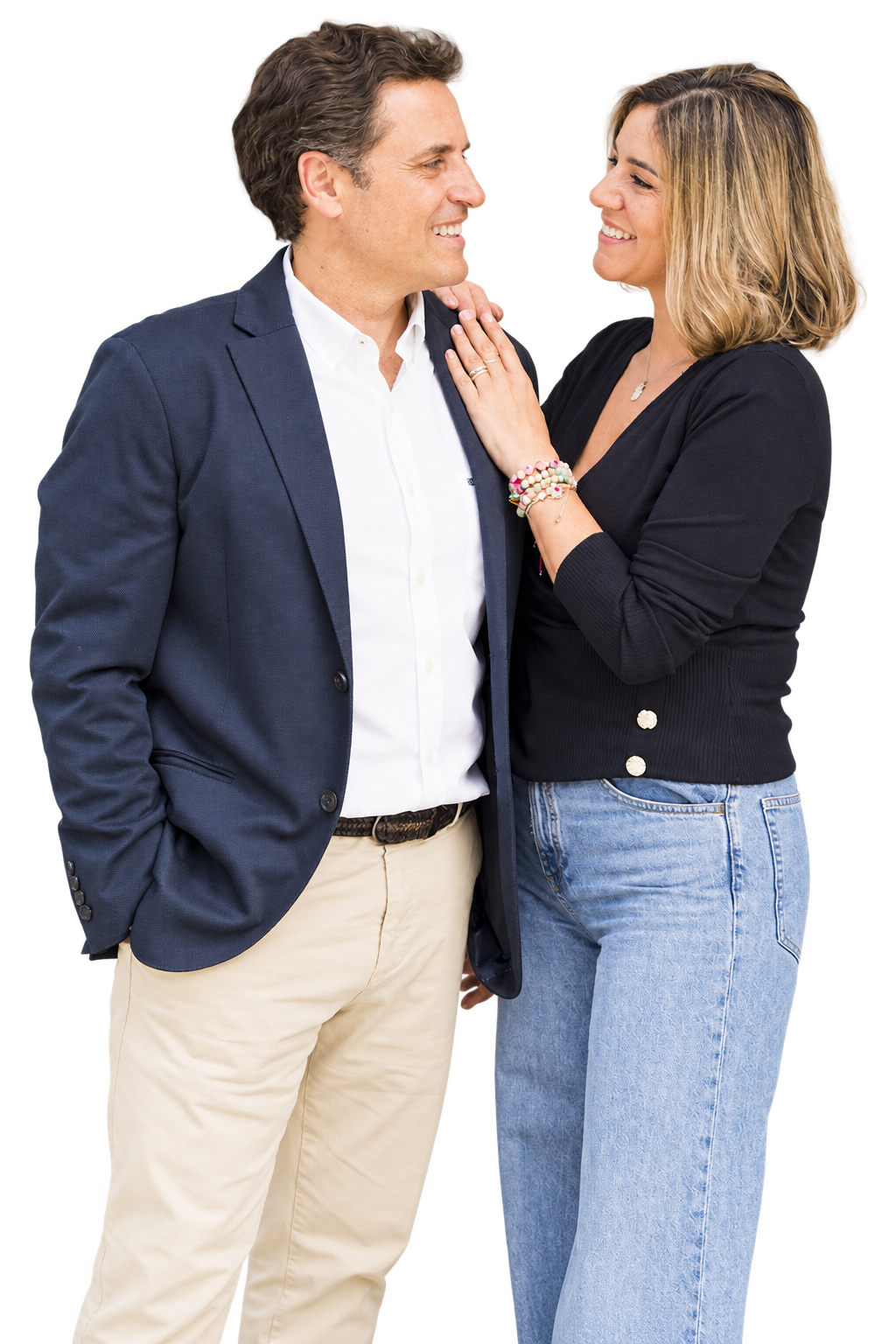 Isabel y Dani juntos